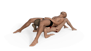 Cradled Cock Sex Position