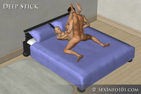 deep stick sex position