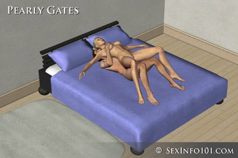 Penetration tease desire White discharge in the clitoris