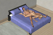 Inverted Missionary Head to Toe Sex Position